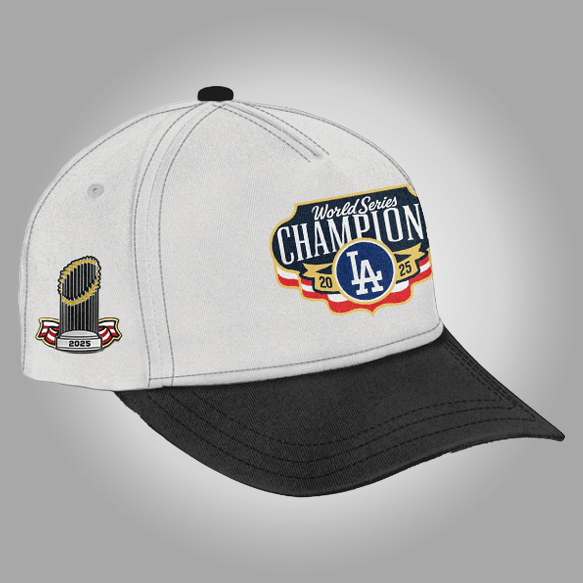 Los Angeles Dodgers 2025 World Series Champions Hat - Clothingus Diamond