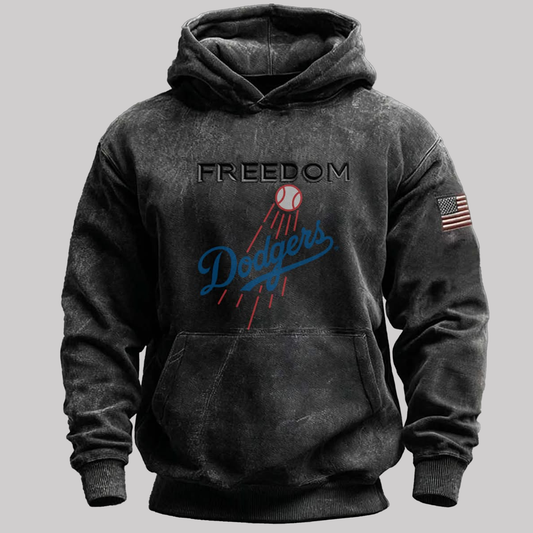 Los Angeles Dodgers Freedom Charlie Kirk USA 2025 Hoodie