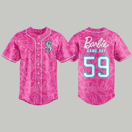 Mariners Barbie Night 2025 Jersey