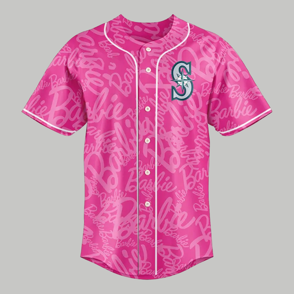 Mariners Barbie Night 2025 Jersey