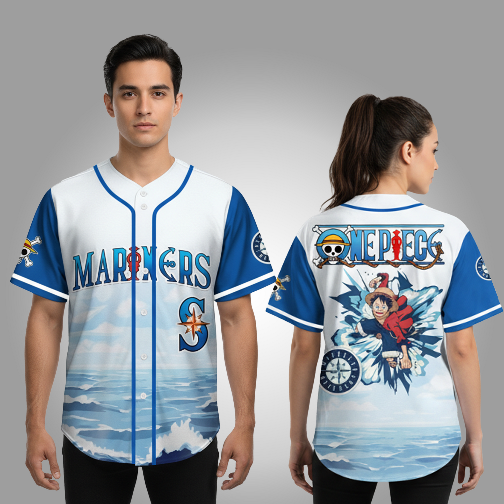 Mariners One Piece Night Game Jersey Clothingus Diamond
