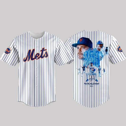 Mets Pete Alonso 253 Giveaway Jersey 2025