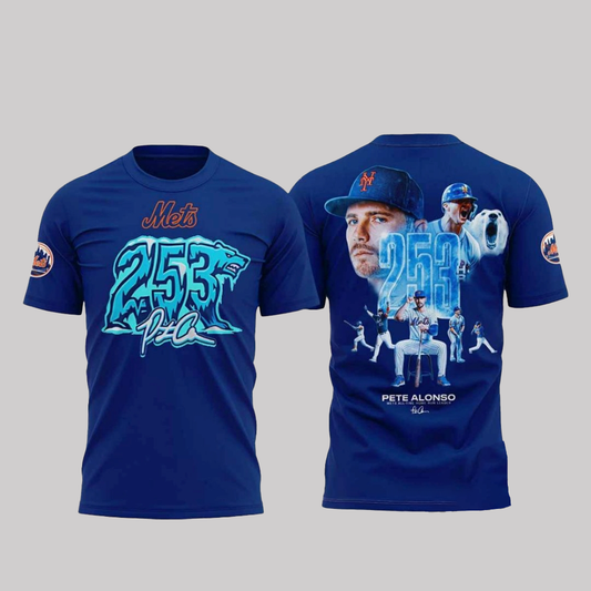 Mets Pete Alonso 253 Shirt 2025