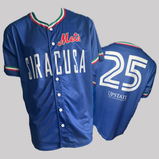 Mets Sir Acusa Frederick J.Karle Fan Appreciation Day Italian Night Giveaway Jersey 2025