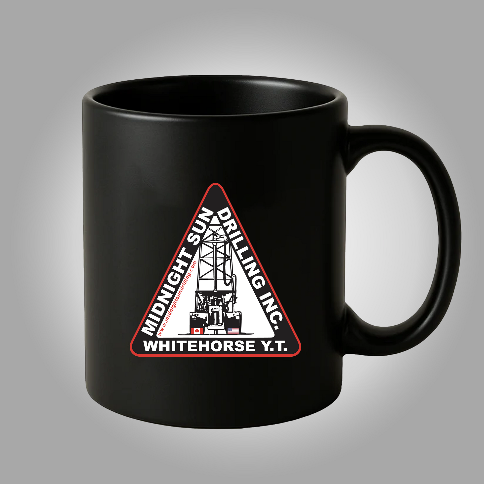 Midnight Sun Drilling INC Whitehorse YT Mug - Clothingus Diamond