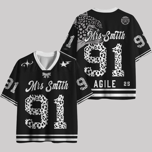 Mrs. Smith 91 Agile 25 Leopard jersey 2025