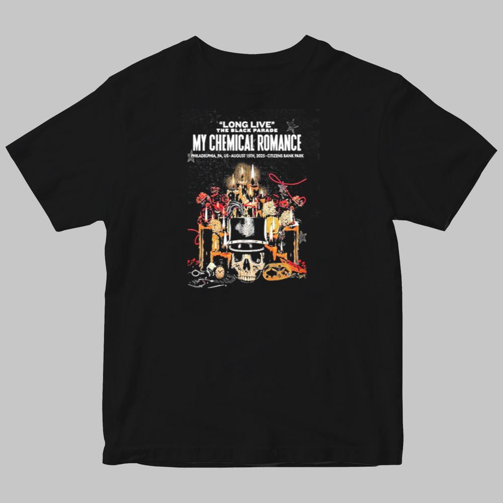 My Chemical Romance Philadelphia, PA,US August 15th 2025 Shirt