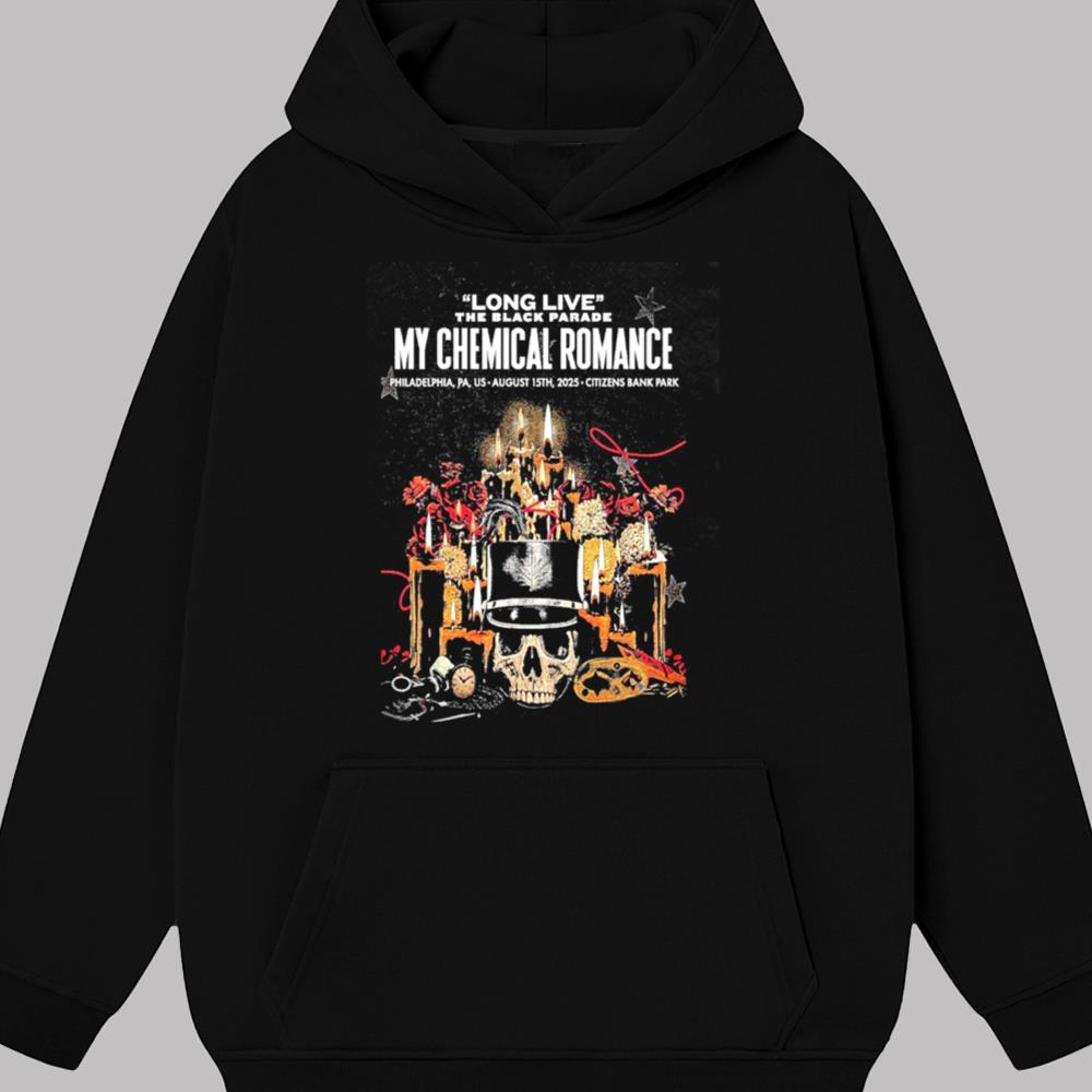My Chemical Romance Philadelphia, PA,US August 15th 2025 Shirt