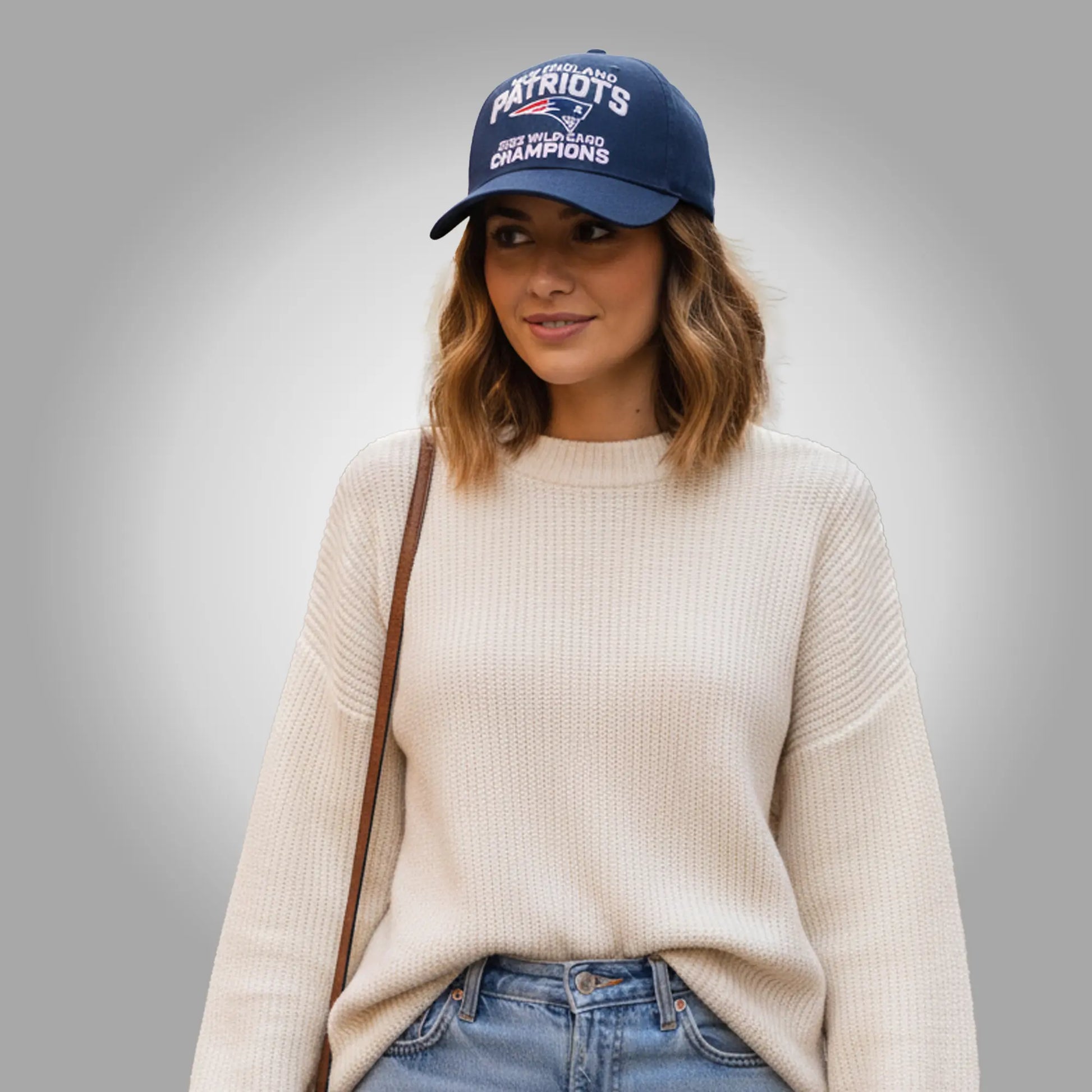 New England Patriots 2025 Wild Card Champions Hat Clothingus Diamond