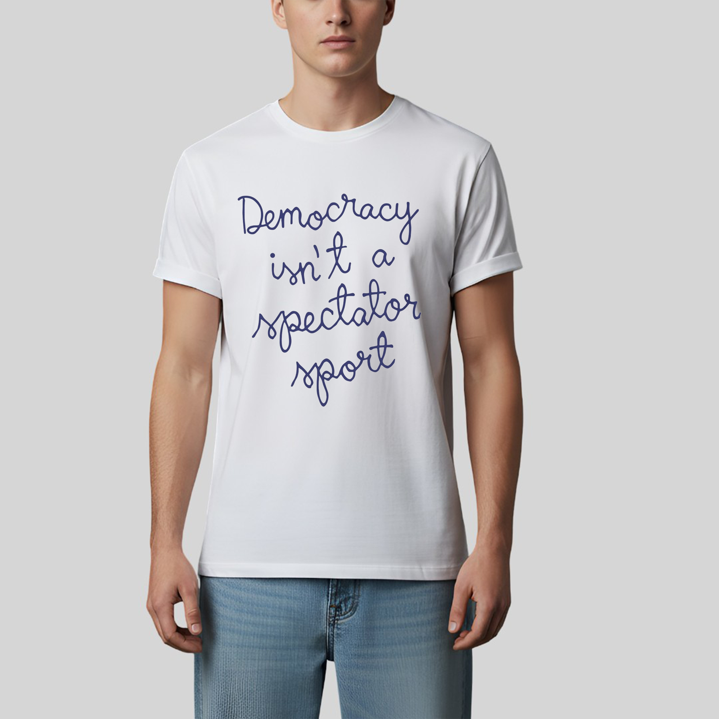 Nicole Wallace Democracy Is Not a Spectator Sport Shirt - Clothingus Diamond