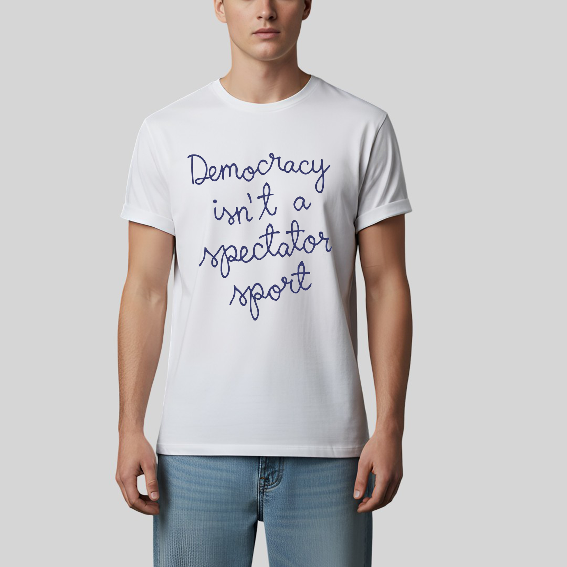 Nicole Wallace Democracy Is Not a Spectator Sport Shirt - Clothingus Diamond