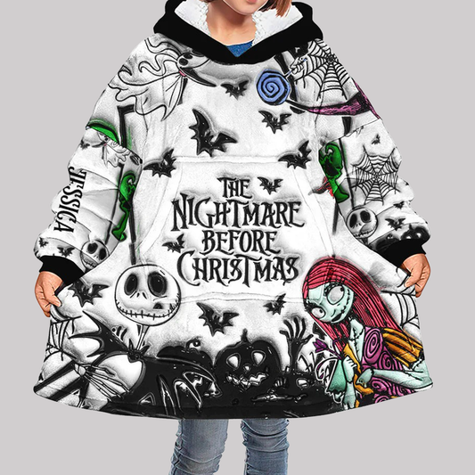 Nightmare - Personalized Nightmare Blanket Hoodie