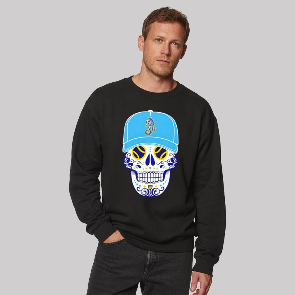 Norfolk Tides Caballitos Sugar Skull Shirt - Clothingus Diamond