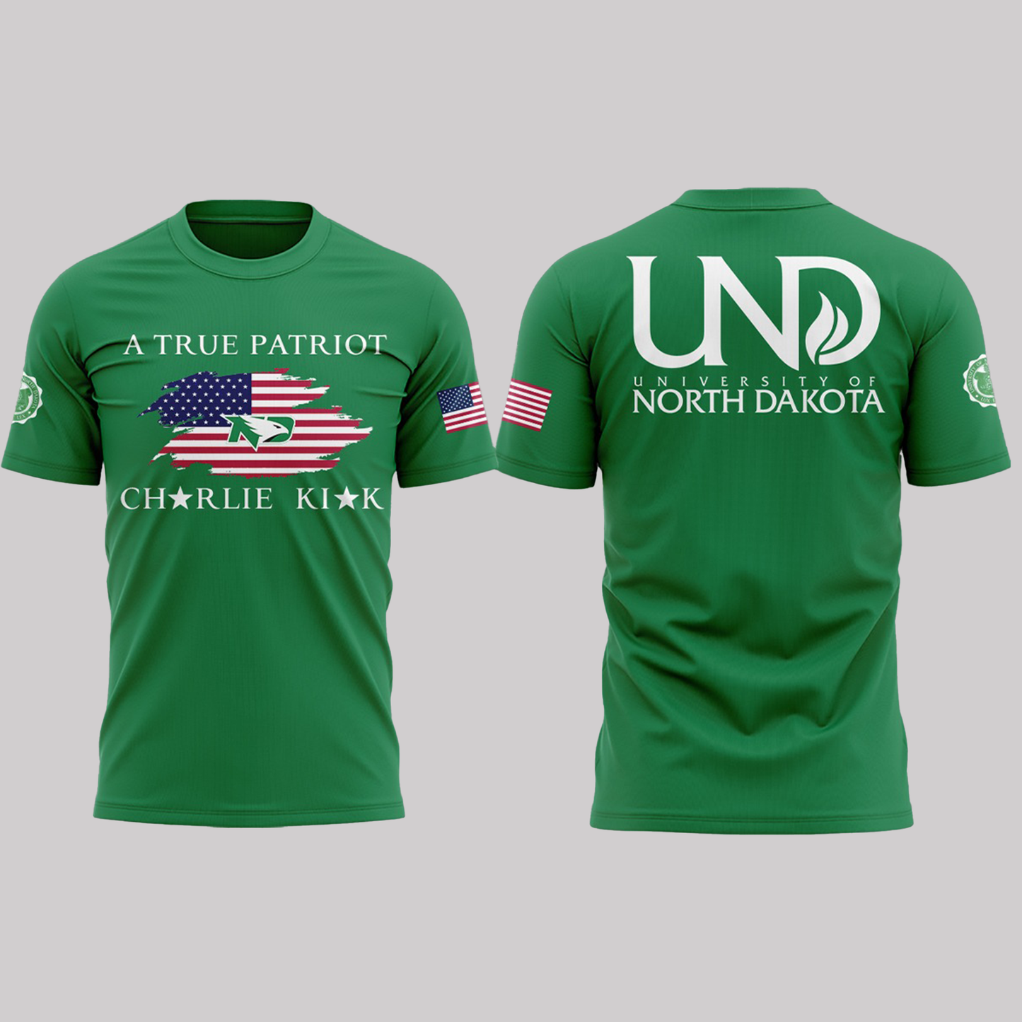 North Dakota Freedom Fighting Hawks Turning Point USA 2025 Shirt - Clothingus Diamond