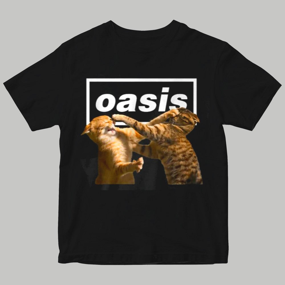 Cats Fight Oasis Shirt - Clothingus Diamond