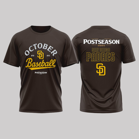 October Baseball  Postseason San Diego Padres Shirt 2025