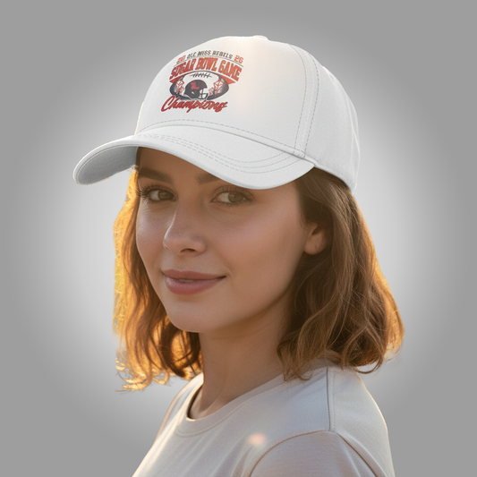 Ole Miss Rebels 2026 Sugar Bowl Game Champions Hat Clothingus Diamond