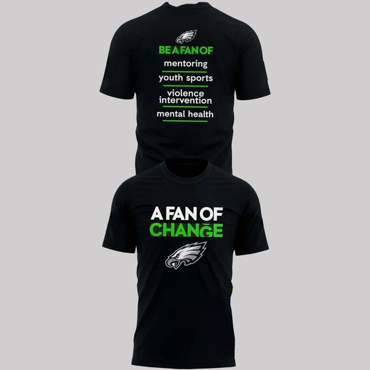 Philadelphia Eagles A Fan Of Change Shirt 2025