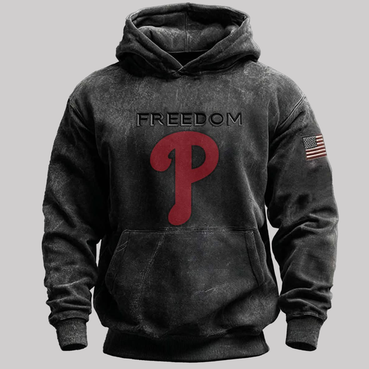 Philadelphia Phillies Freedom Charlie Kirk USA 2025 Hoodie