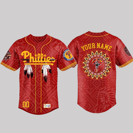Philadelphia Phillies Indigenous Heritagr Night 2025 Jersey