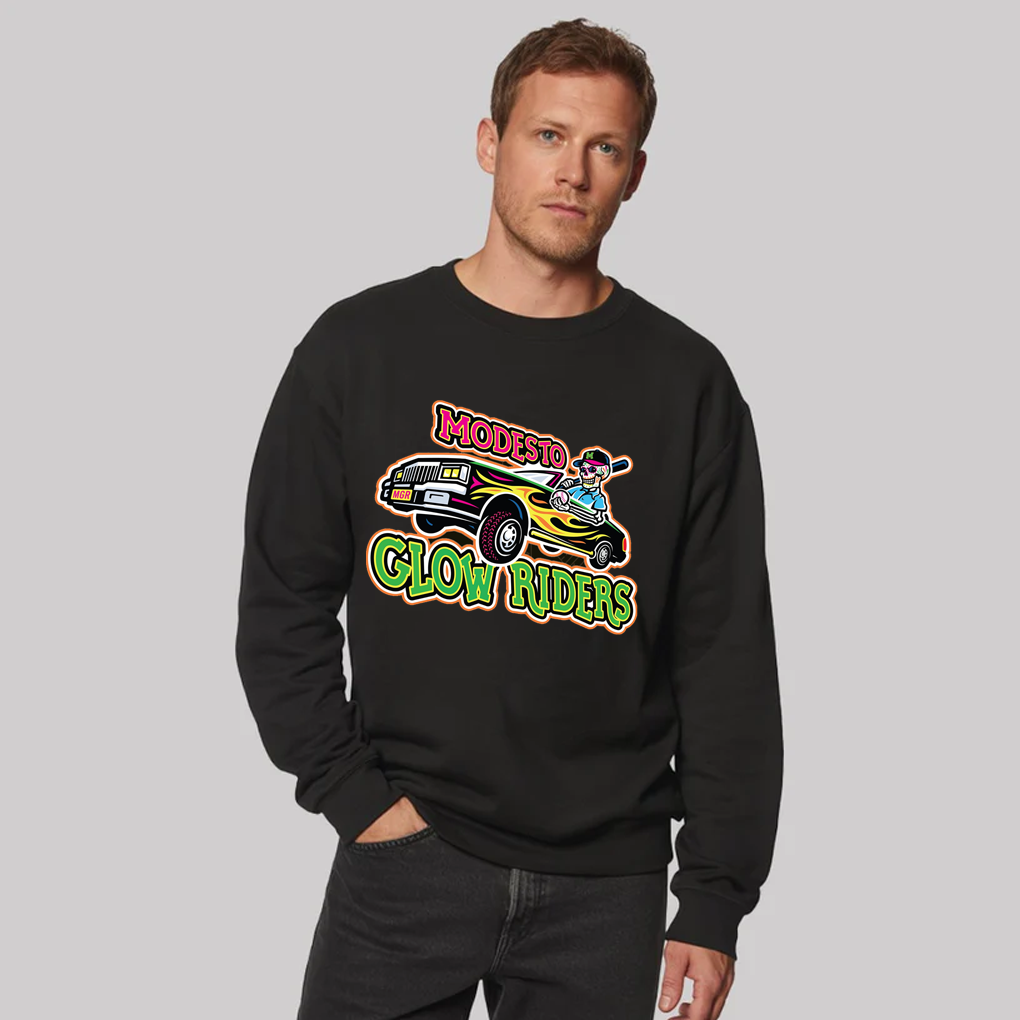 Pioneer Baseball League Modesto Glow Riders 2026 Shirt - Clothingus Diamond