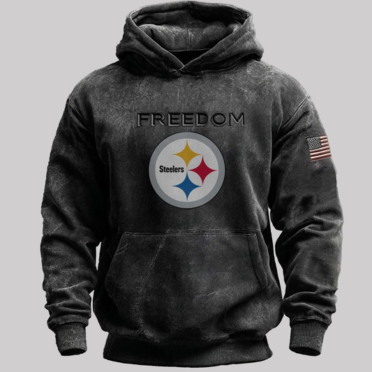 Pittsburgh Steelers Freedom Charlie Kirk USA 2025 Hoodie