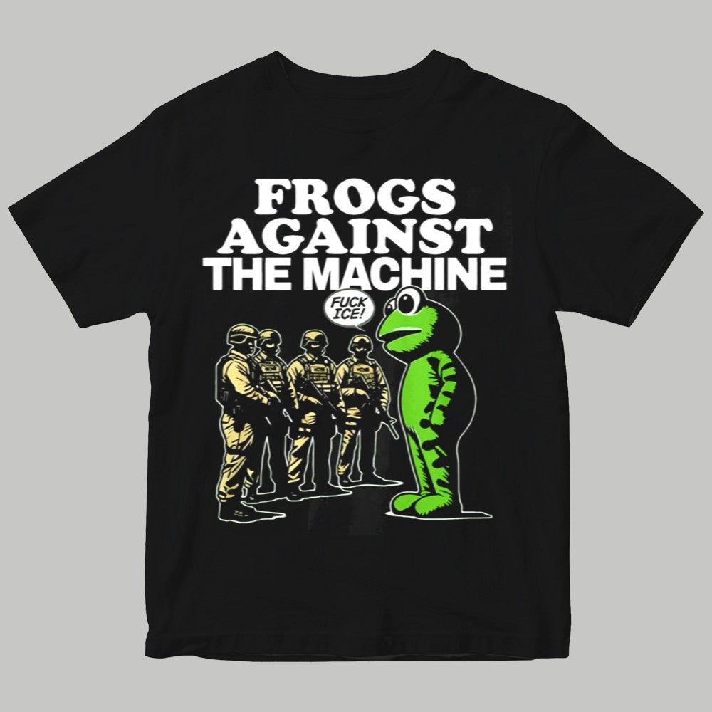 Portland Frogs Against The Machine Shirt - Clothingus Diamond