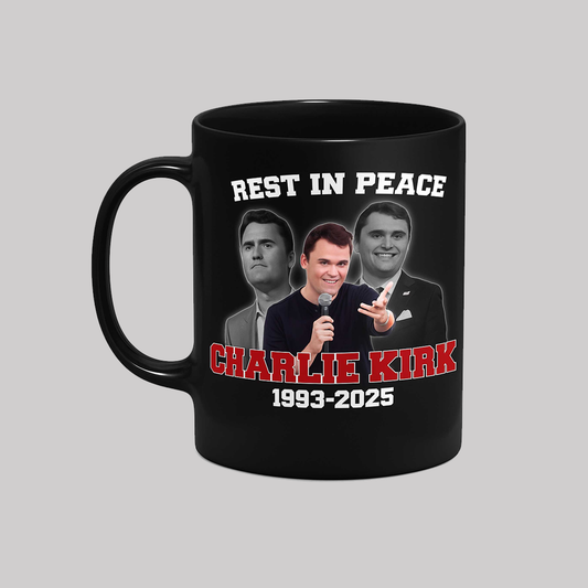 Rest In Peace Charlie Kirk 1993-2025 Mug