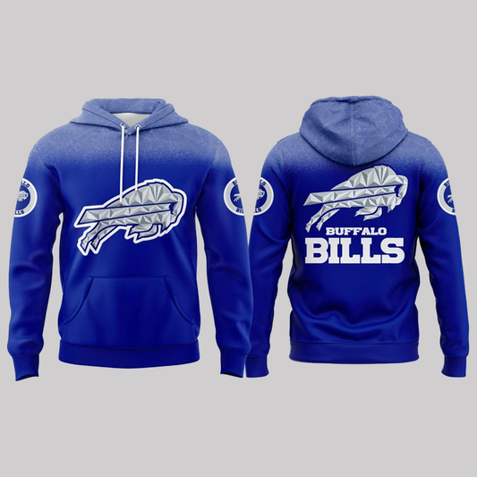 Rical Ries Cold Front Buffalo Bills Navy Hoodie