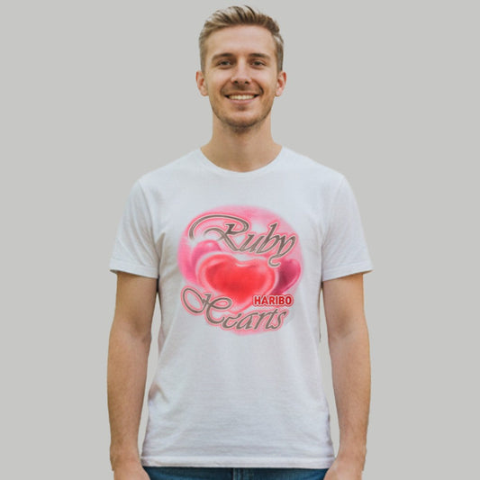 Ruby Hearts Haribo Shirt Clothingus Diamond