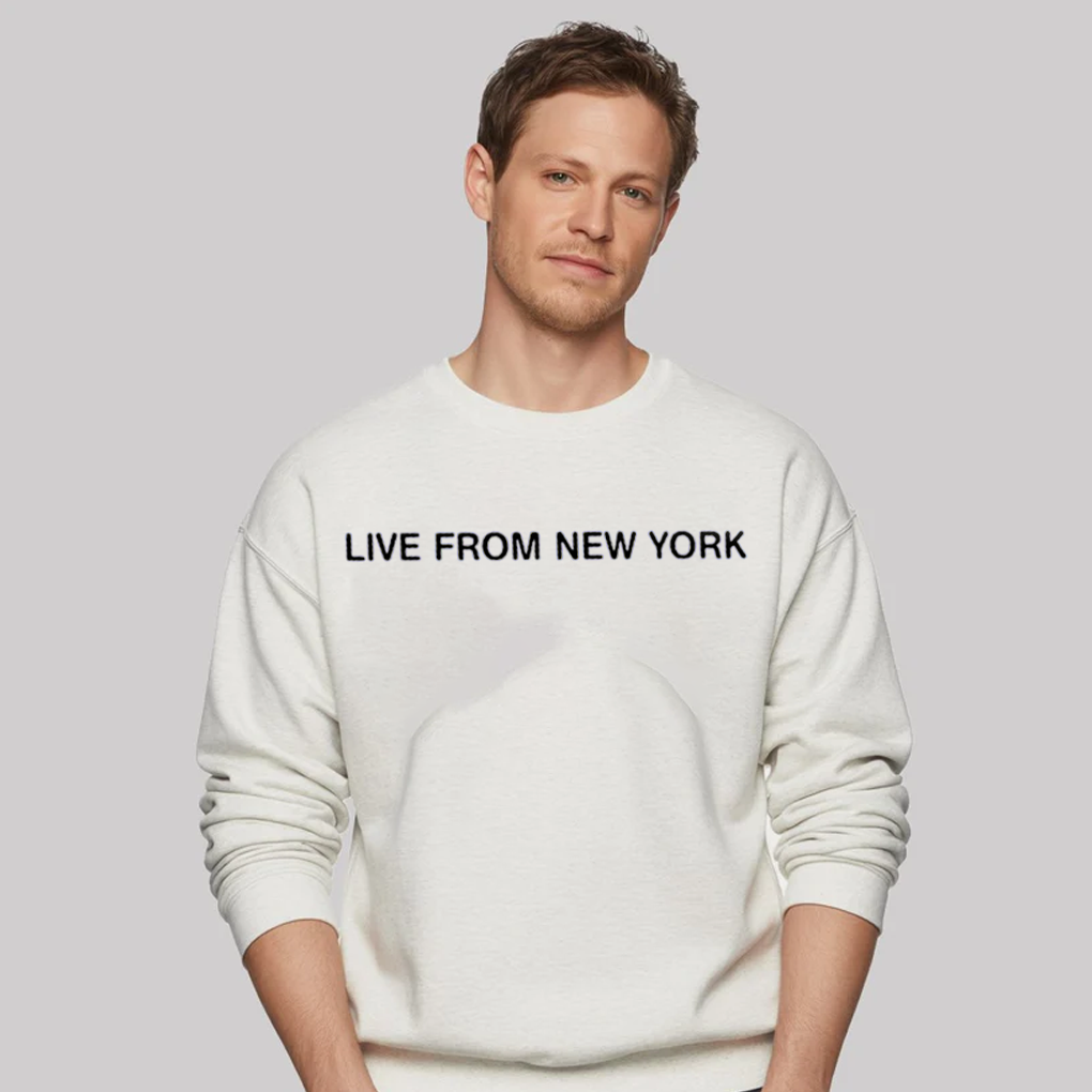 Sabrina Carpenter Embroidered Live From New York Shirt - Clothingus Diamond
