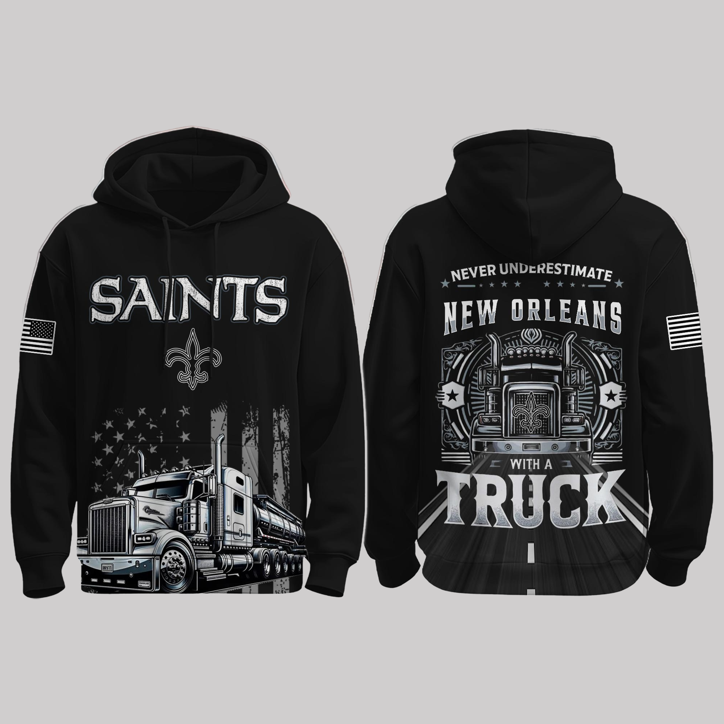 Saints Truck Driver Appreciation Night Game 2025 Hoodie