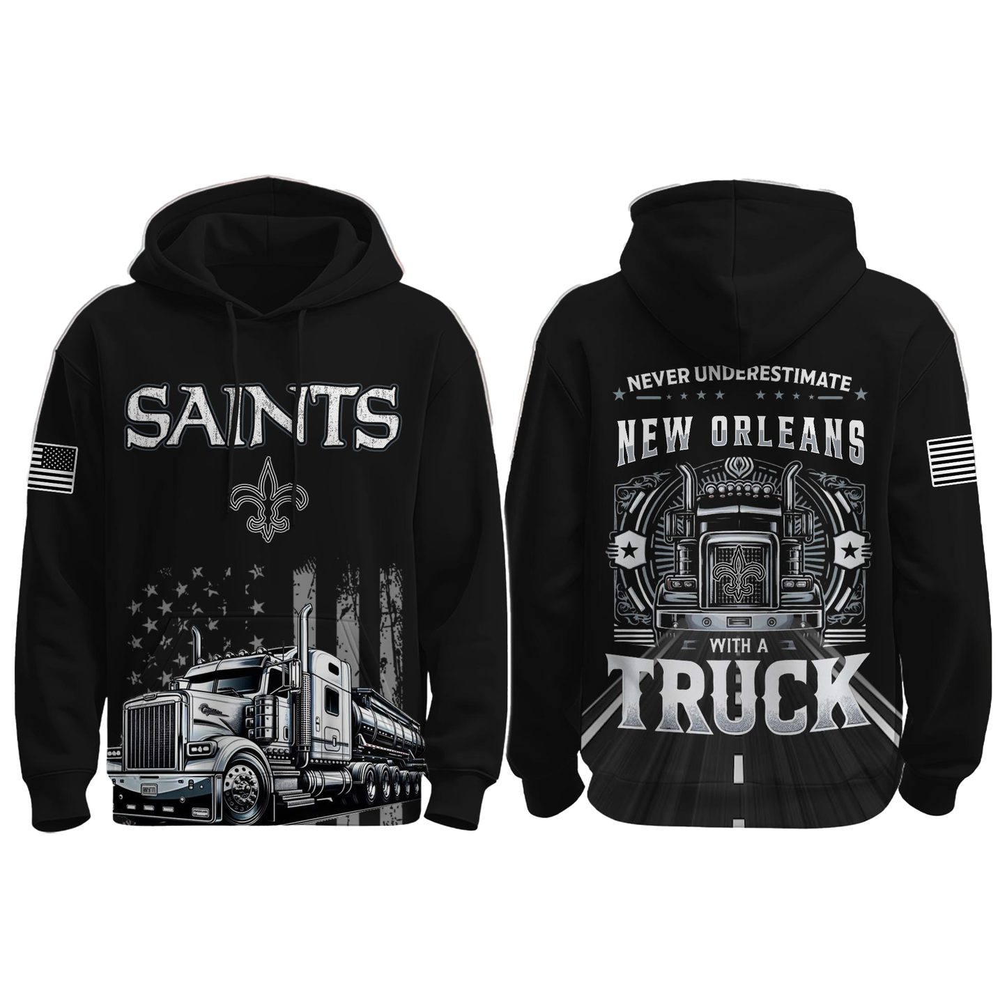 Saints Truck Driver Appreciation Night Game 2025 Hoodie