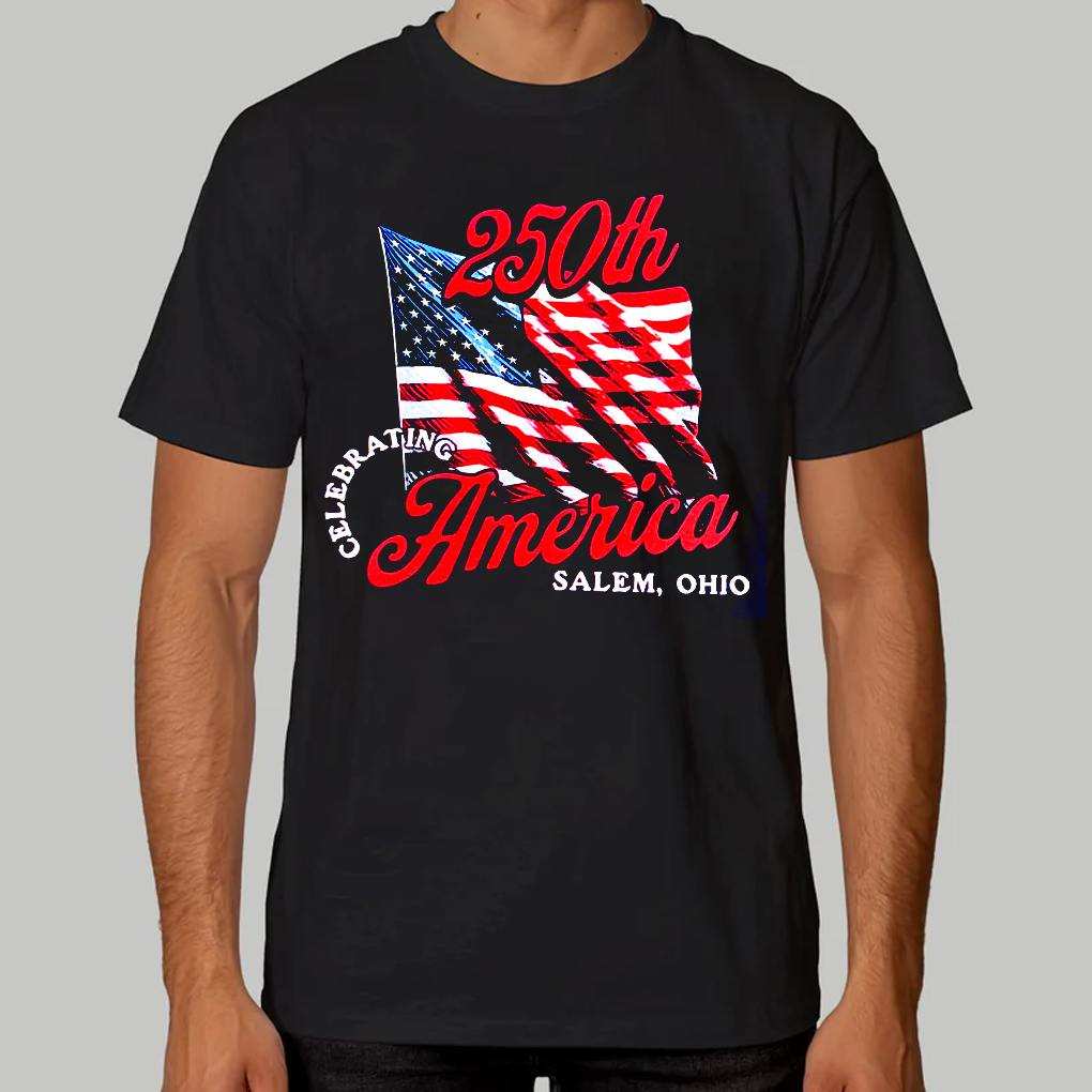Salem Ohio Celebrating 250th America Shirt - Clothingus Diamond