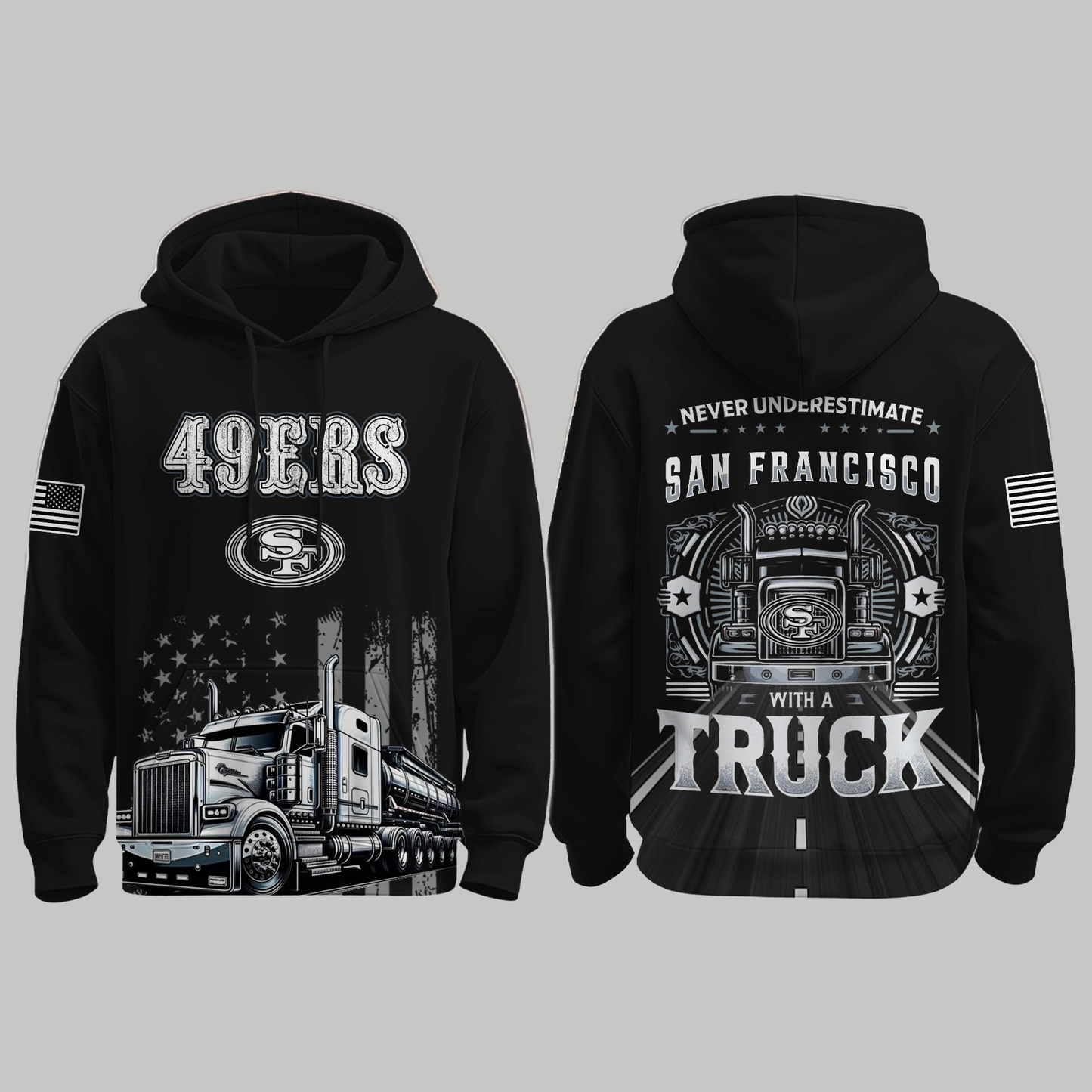 San Francisco 49ers Truck Driver Appreciation Night Game 2025 Hoodie