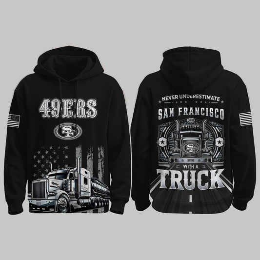 San Francisco 49ers Truck Driver Appreciation Night Game 2025 Hoodie