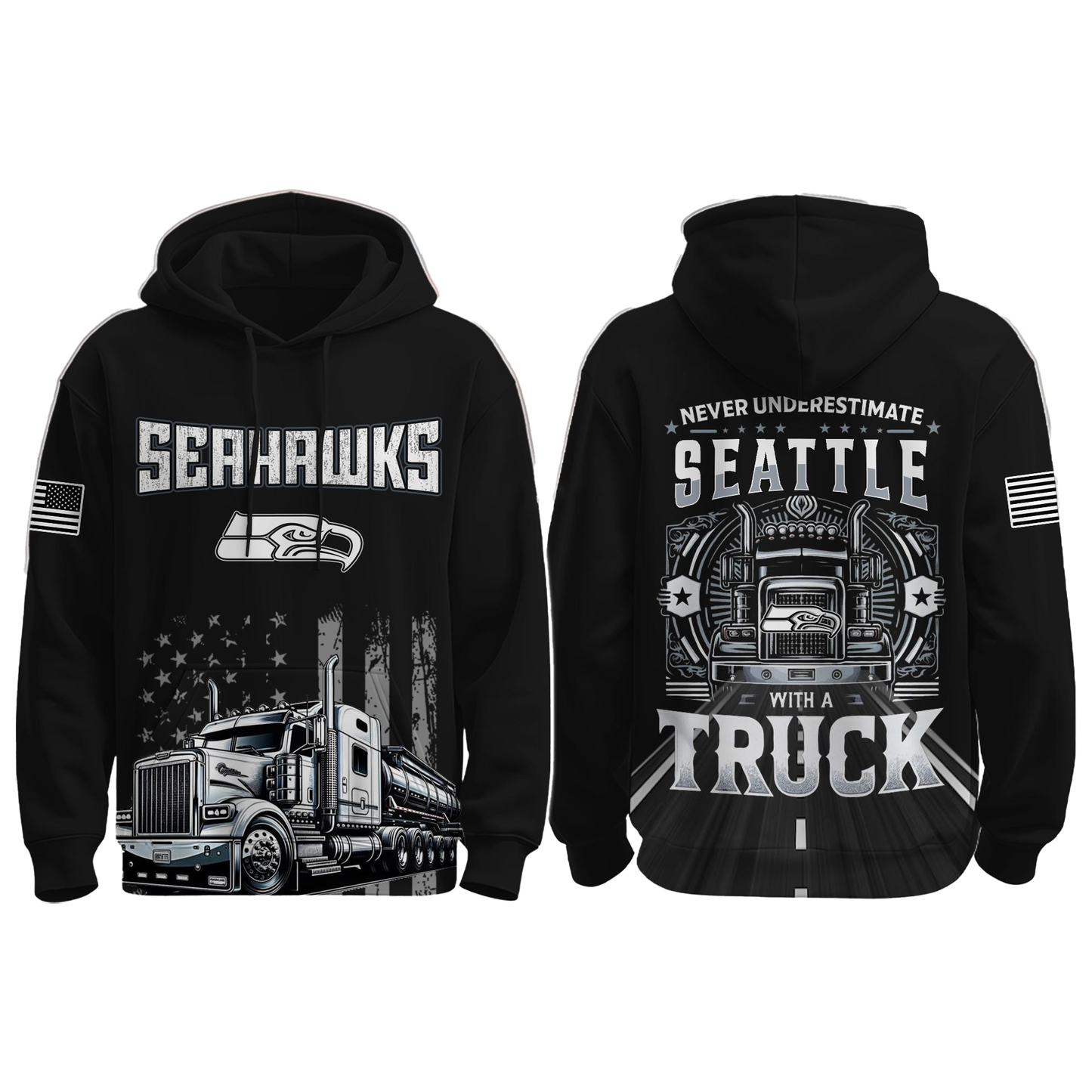 Seahawks Driver Appreciation Night Game 2025 Hoodie
