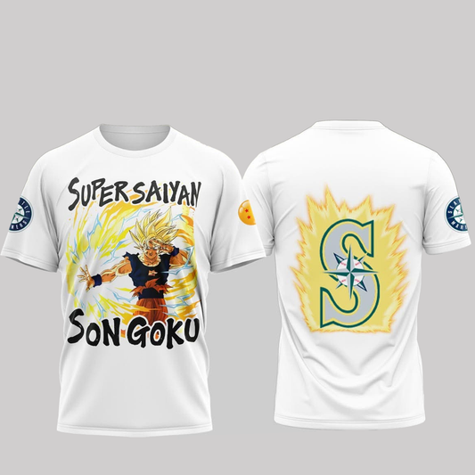 Seattle Mariners Julio Rodriguez Son Goku Shirt