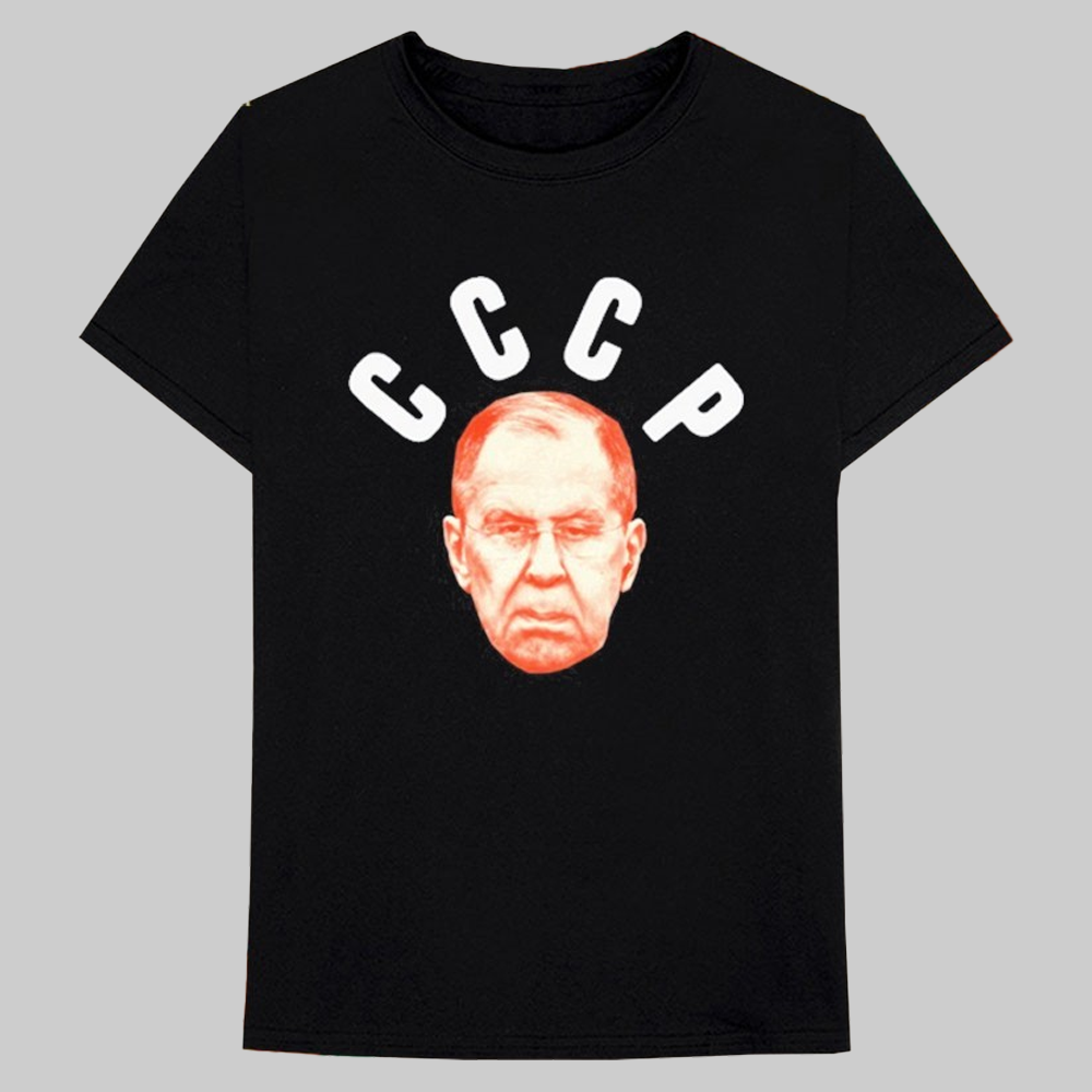 Sergey Viktorovich Lavrov Ussr Cccp Face Head Shirt 2025