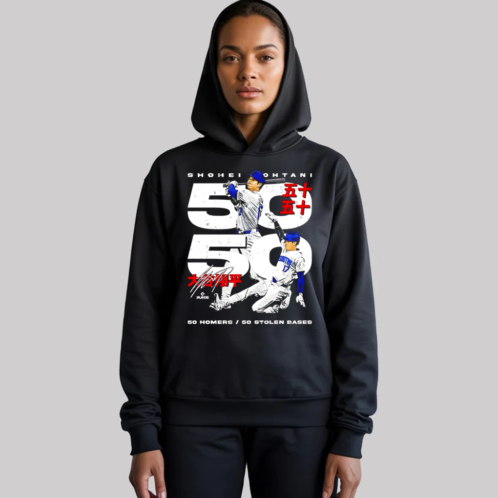 Shohei Ohtani Los Angeles D 50-50 Club Japanese Shirt - Clothingus Diamond