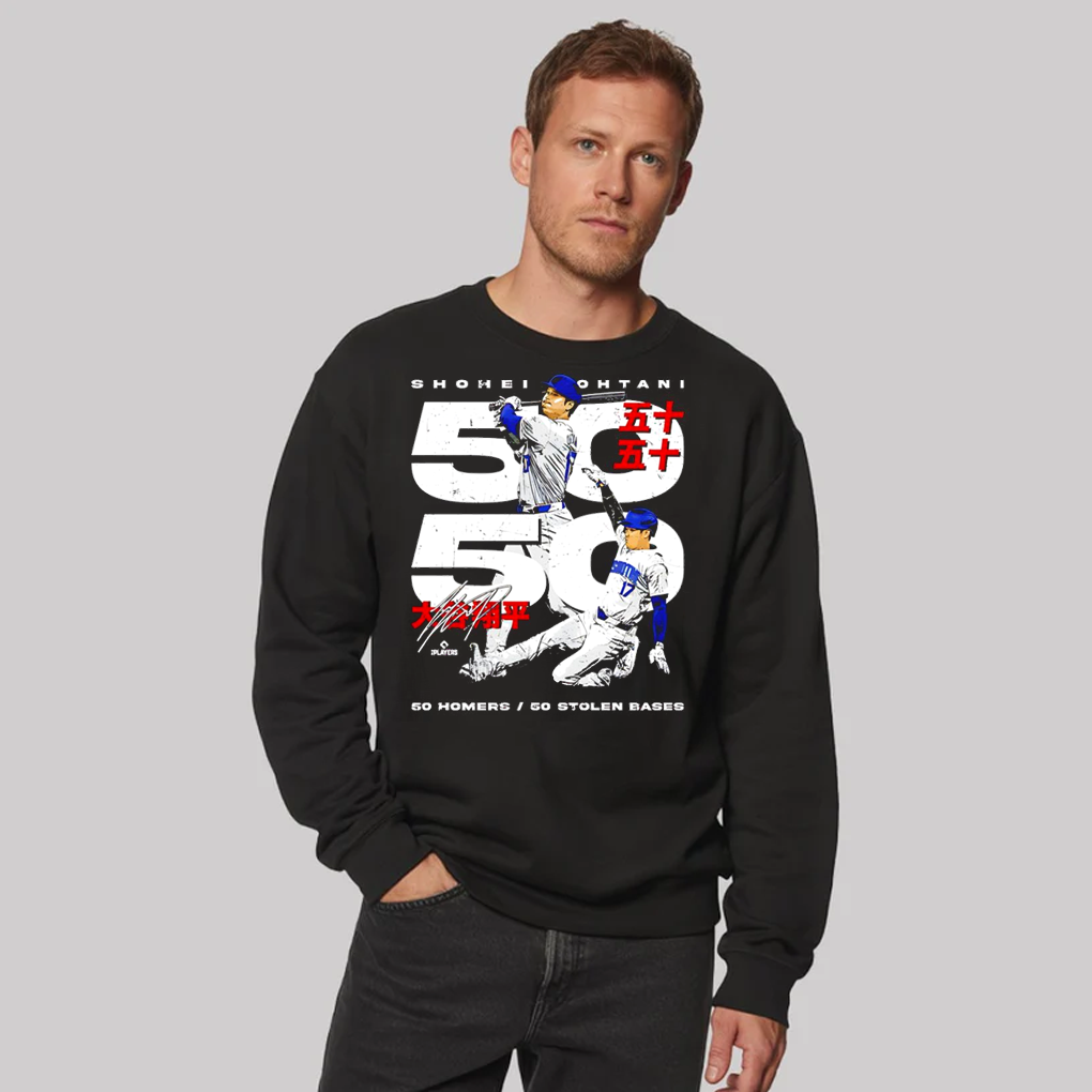Shohei Ohtani Los Angeles D 50-50 Club Japanese Shirt - Clothingus Diamond
