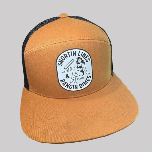 Snortin Lines Bangin Dimes Hat 2025