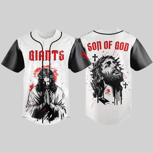 Son Of God Giants Jesus Jersey 2025