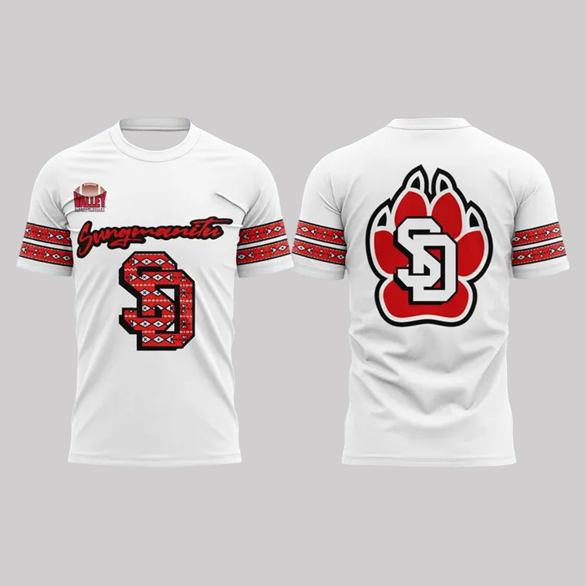 South Dakota Football 2025 Native American Heritage Game Shirt - Clothingus Diamond