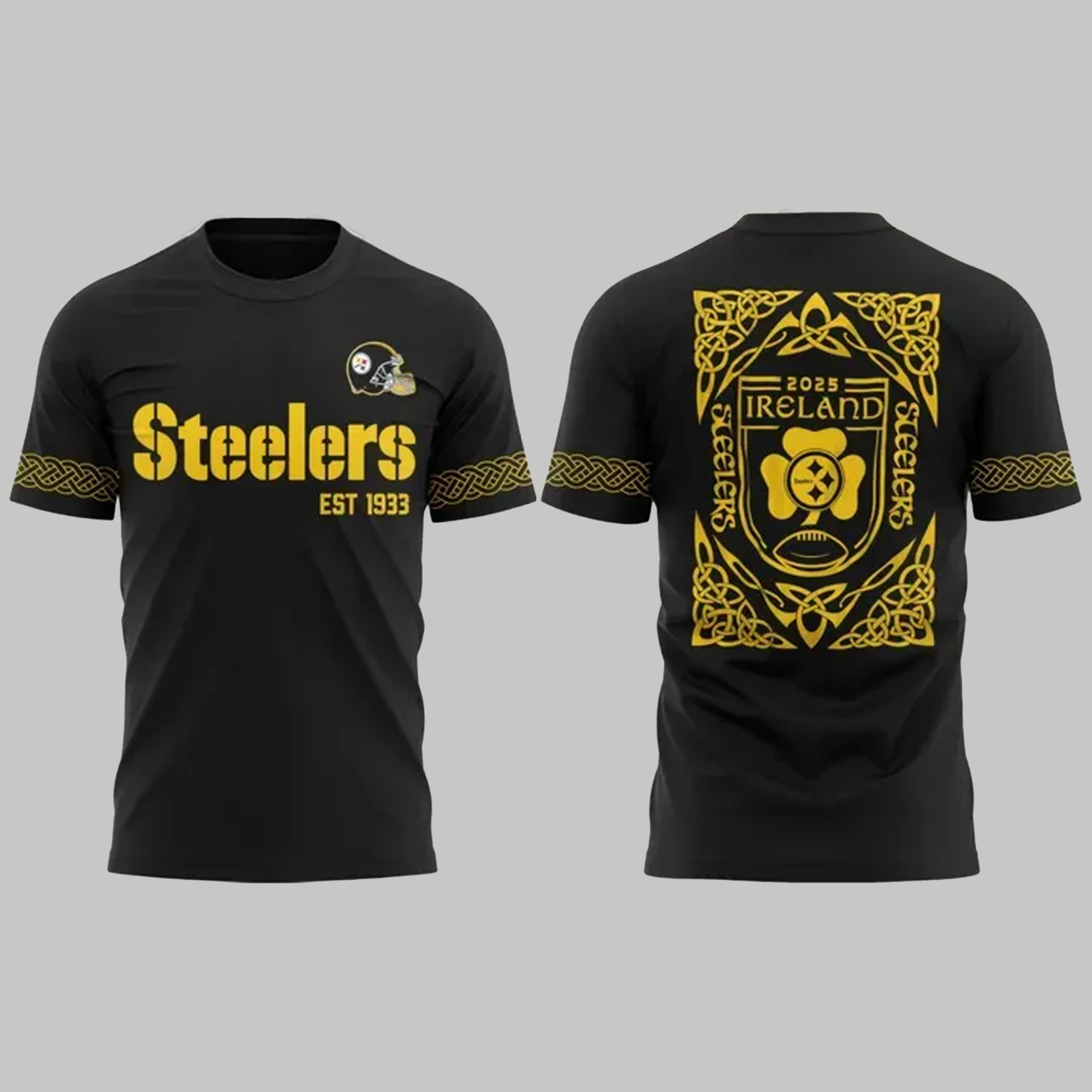 Steelers Est 1933 20025 Ireland Shirt - Clothingus Diamond