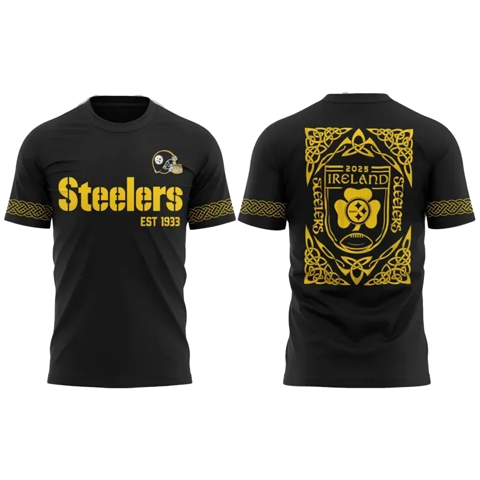 Steelers Est 1933 20025 Ireland Shirt - Clothingus Diamond