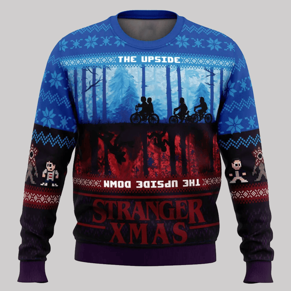 Stranger Xmas Thing Ugly Christmas 2025 Sweater