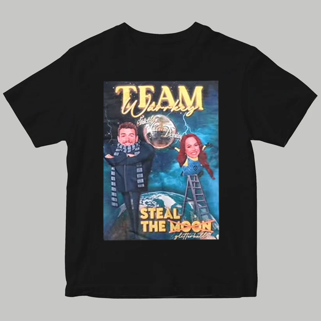 Team Warrky Steal The Moon Glitterball Shirt - Clothingus Diamond