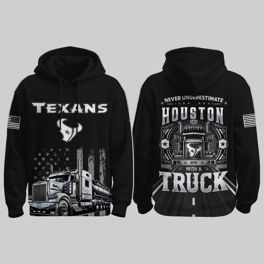 Texans Truck Driver Appreciation Night Game 2025 Hoodie