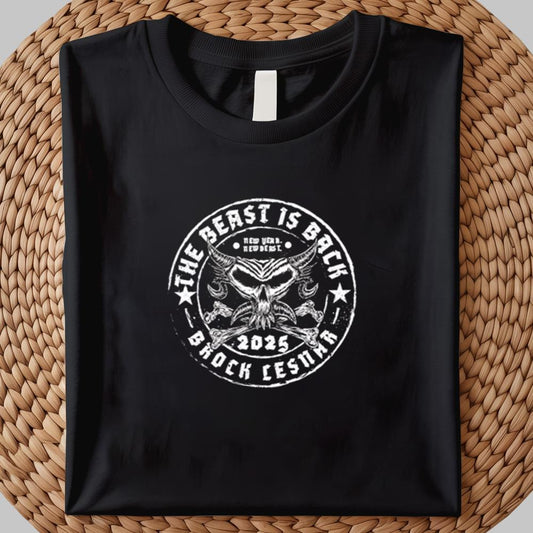 The Beast Is Back Brock LesNar 2025 shirt